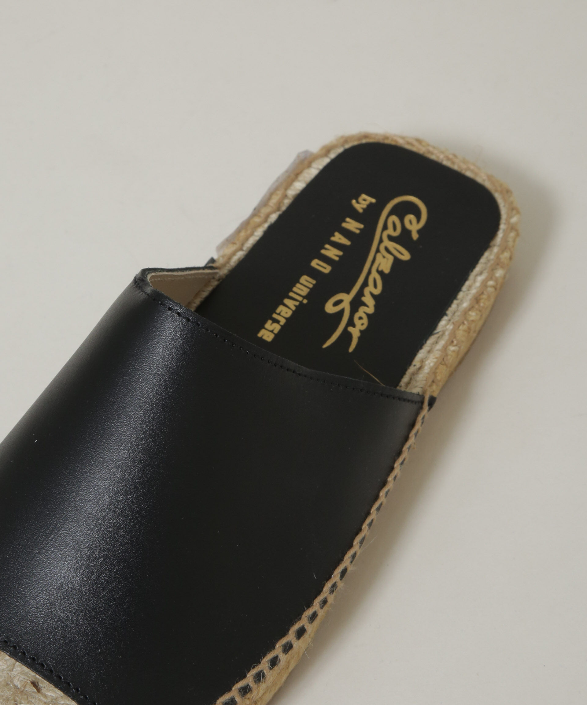 nano･universe「calzanor/別注 レザー サンダル / エスパドリーユ」|サンダル|