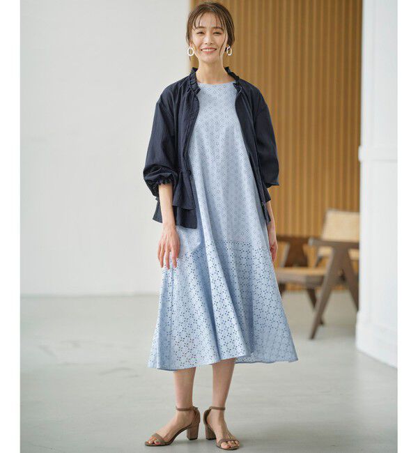 組曲「【WEB限定】エンブロイダリーレース ノースリーブワンピース」|ワンピース|