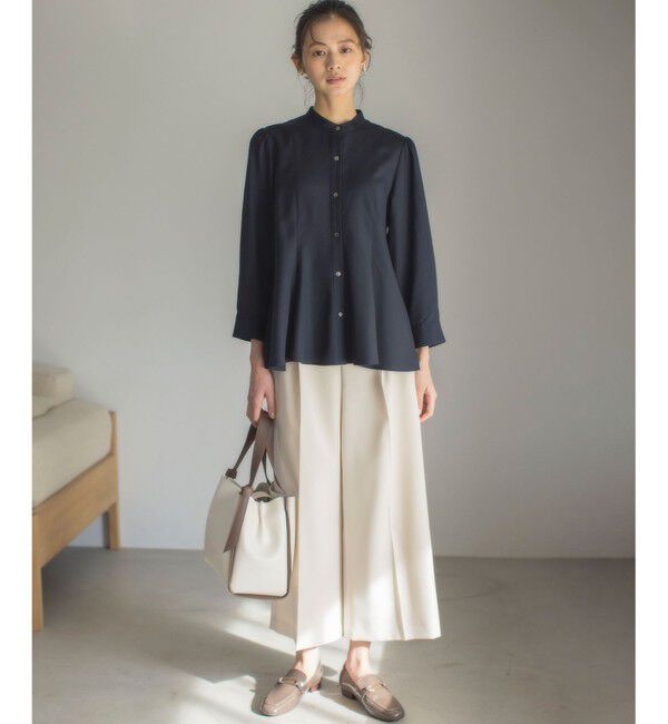 組曲「【ストレッチ・イージーケア】オシャクロス ガウチョパンツ」|その他|