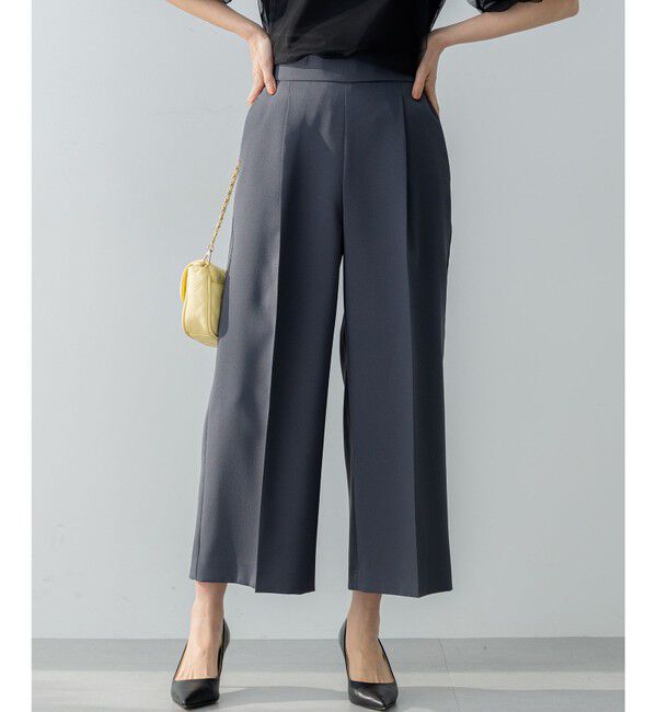 組曲「【ストレッチ・イージーケア】オシャクロス ガウチョパンツ」|その他|【WEB限定】ﾐ