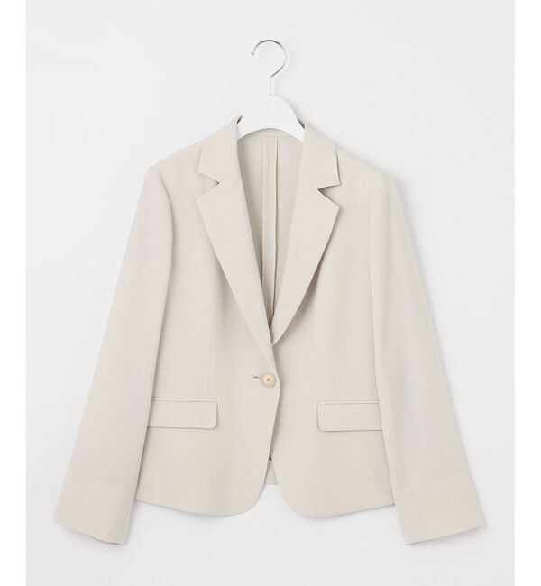 自由区「【セットアップ対応・UVカット・接触冷感・洗える】ライトストレッチテーラード ジャケット」|テーラードジャケット|