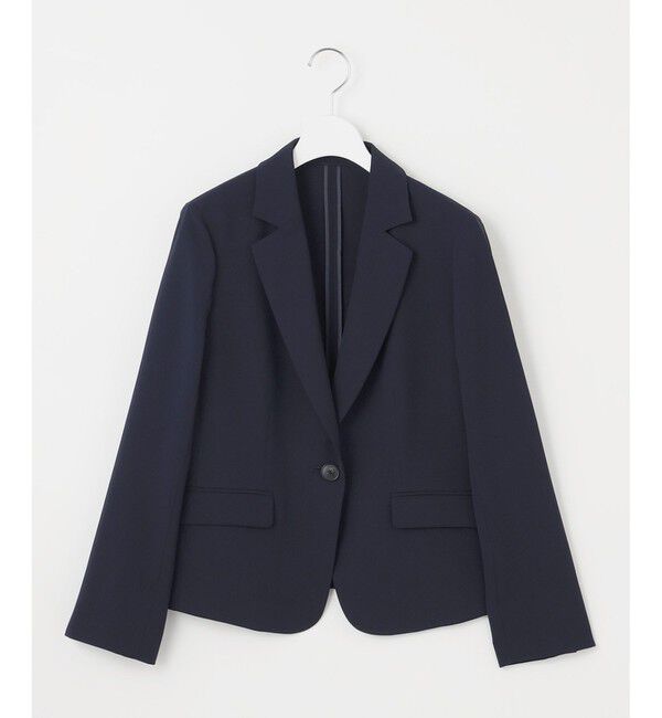 自由区「【セットアップ対応・UVカット・接触冷感・洗える】ライトストレッチテーラード ジャケット」|テーラードジャケット|