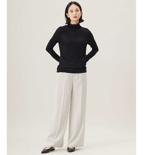 自由区「【セットアップ対応・洗える】トリアセダブルクロス ワイドパンツ」|その他|