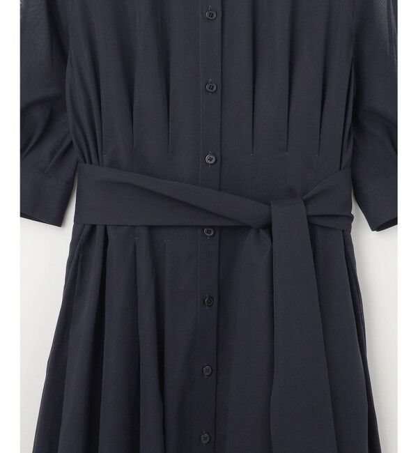 自由区「【洗える】シアー ドレス」|ワンピース|