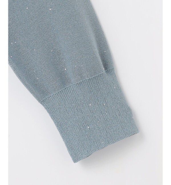 自由区「【カタログ掲載】ファインゲージスパングルプルオーバー ニット」|ニット・セーター|