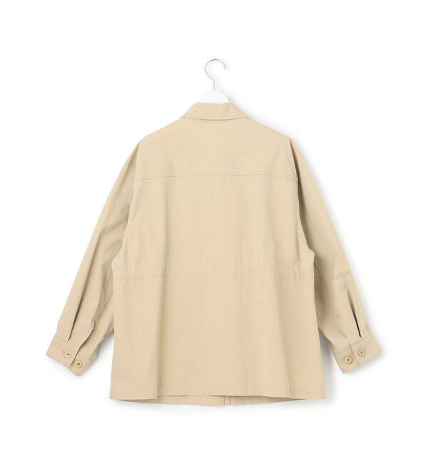 23区「【SLOW/一部店舗限定】ハイカウントギャバ ミリタリージャケット」|ミリタリージャケット|