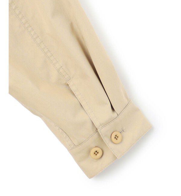 23区「【SLOW/一部店舗限定】ハイカウントギャバ ミリタリージャケット」|ミリタリージャケット|