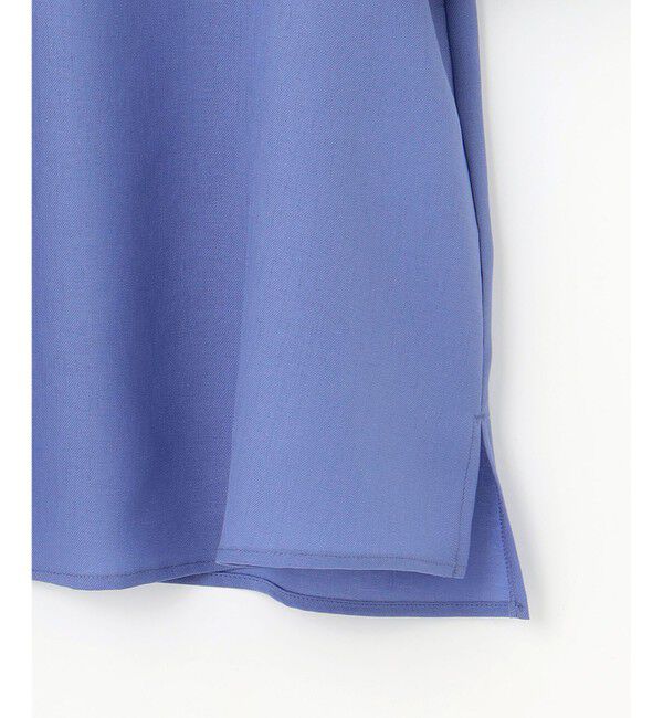 ANY SIS「【接触冷感・UVカット・速乾】スムージーポリエステル フレアスリーブ ブラウス」|シャツ・ブラウス|