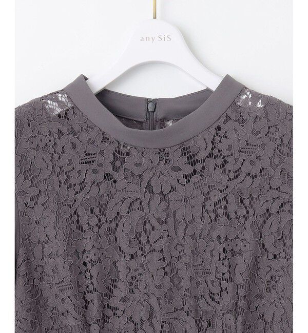 ANY SIS「【洗える】Nobleコンビ ドレス」|ドレス|