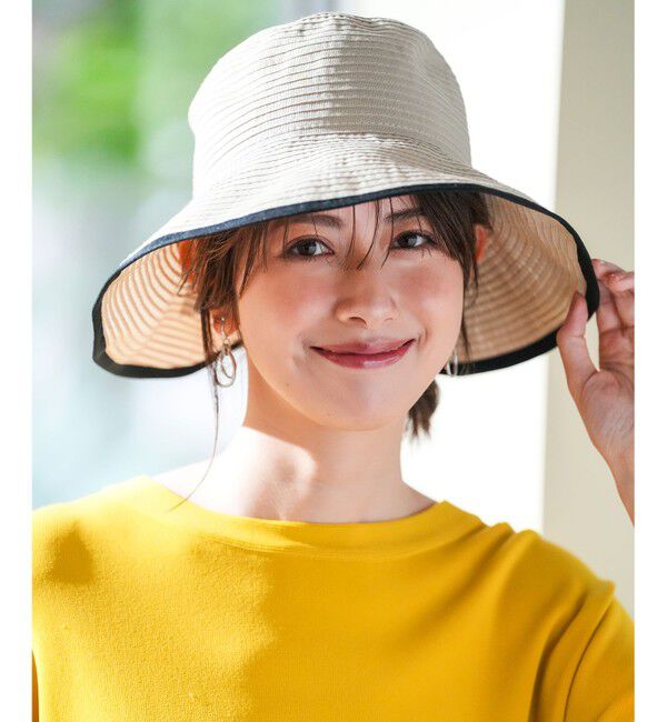 ANY SIS「【畳める】グログランリボン ハット」|ハット|