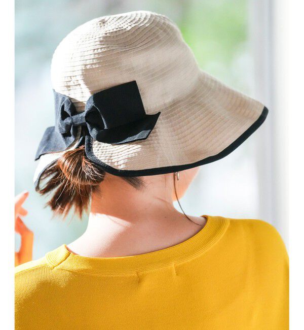 ANY SIS「【畳める】グログランリボン ハット」|ハット|