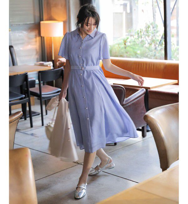 ANY SIS「スムージーポリエステル ワンピース」|ワンピース|