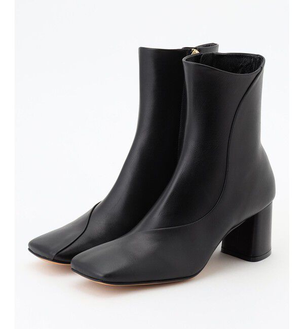 BEIGE,「【一部店舗限定】HENRI EN VARGO / FAYE　ショートブーツ」|ショートブーツ|Black