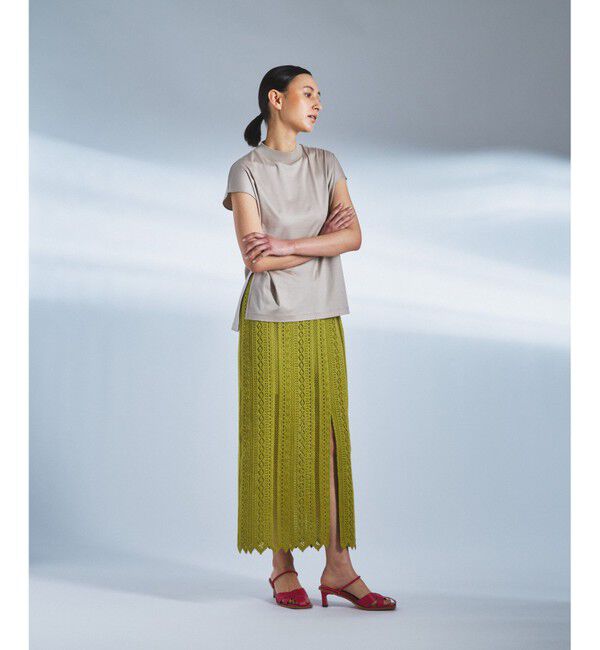 Diagram「レーススリットスカート」|スカート|グリーン