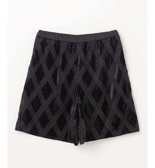 GRACE CONTINENTAL「ベロアレースショートパンツ」|その他|