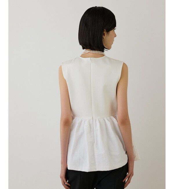 GRACE CONTINENTAL「タフタペプラムトップ」|その他|