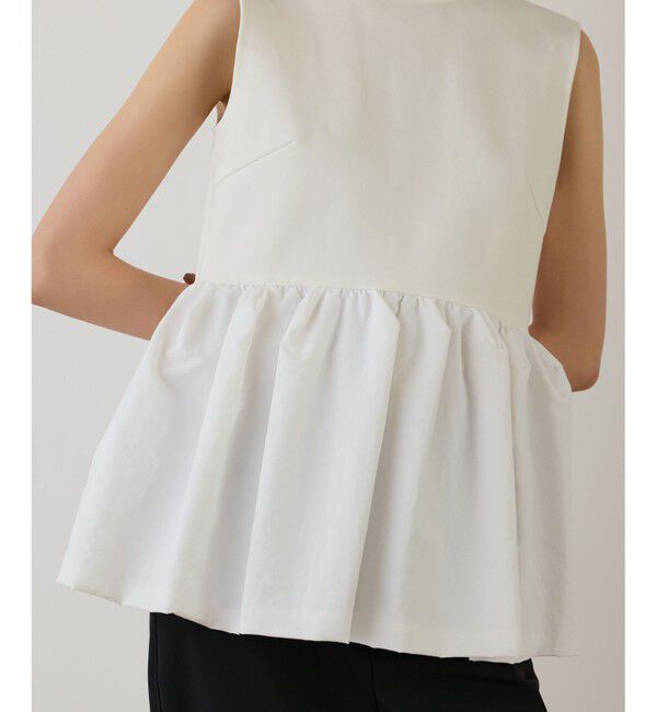 GRACE CONTINENTAL「タフタペプラムトップ」|その他|