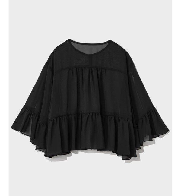 Grace Class「シフォンフリルポンチョ」|その他|