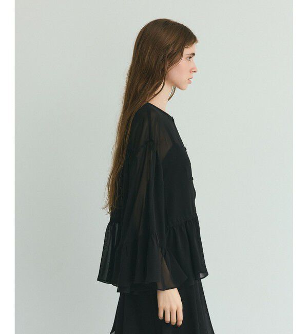 Grace Class「シフォンフリルポンチョ」|その他|