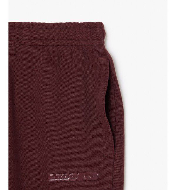 LACOSTE「ルーズシルエット ダブルフェイス鹿の子トラックパンツ / スウェットパンツ」|その他|