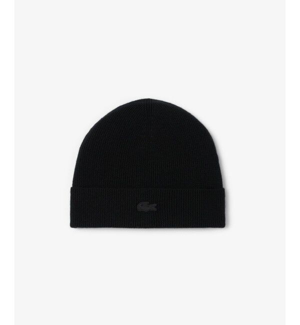 LACOSTE「メリノウールリブニットビーニー」|その他|