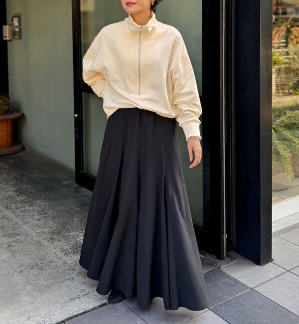 NOLLEY'S「【追加】【WEB＆一部店舗限定色あり】ウォッシャブルヴィンテージタフタマチ入りマキシスカート」|スカート|