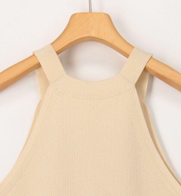 NOLLEY'S sophi「《アンサンブル対応》《手洗い可能》イタリー糸ホルターネックタンクトップ」|タンクトップ|