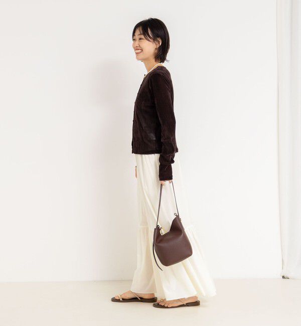 NOLLEY'S「フロッキーチュールカーディガン」|カーディガン|