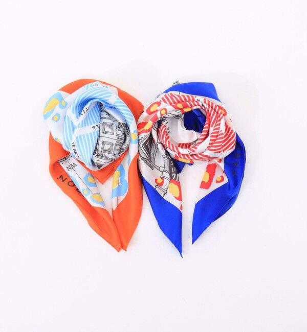NOLLEY'S「シルクプリントスカーフ66」|ストール|