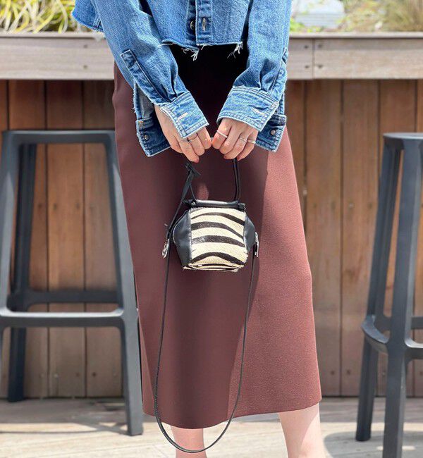 NOLLEY'S「【MARCO MASI/ マルコマージ】ミニキューブゼブラバッグ」|ショルダー・メッセンジャー|