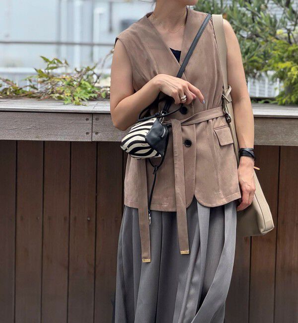 NOLLEY'S「【MARCO MASI/ マルコマージ】ミニキューブゼブラバッグ」|ショルダー・メッセンジャー|