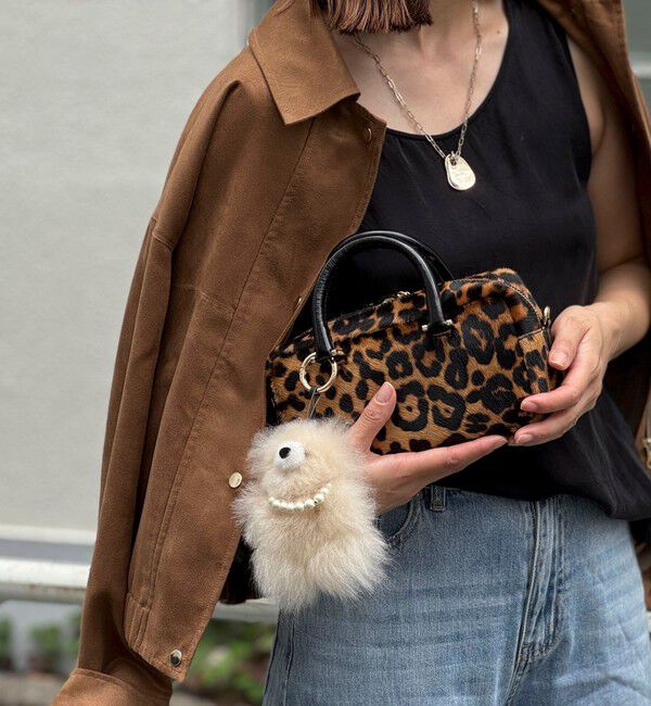 NOLLEY'S「【COSY&times;NOLLEYS】パールベアーチャーム」|チャーム・キーホルダー|