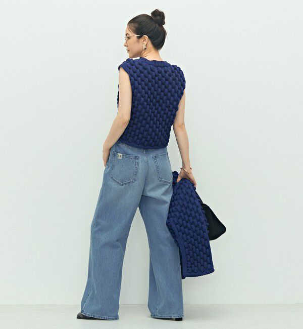 Laraaji「《手洗い可能》3D柄ベスト」|ベスト・ジレ|