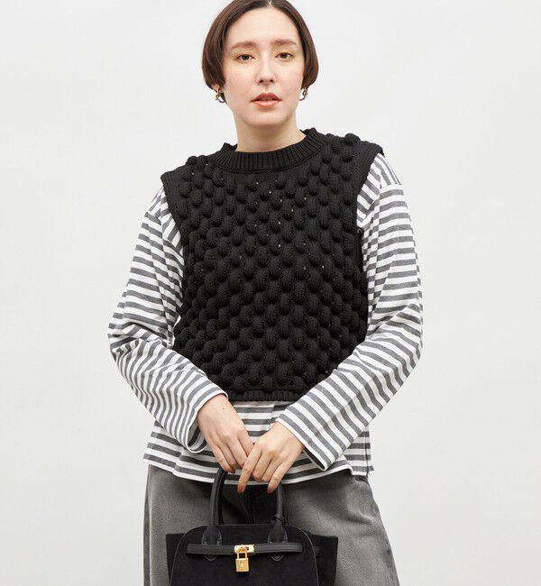 Laraaji「《手洗い可能》3D柄ベスト」|ベスト・ジレ|