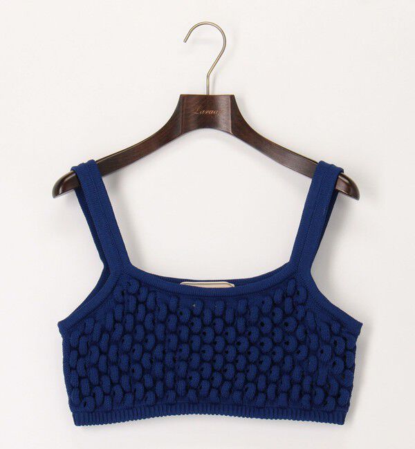 Laraaji「《手洗い可能》3D柄ビスチェ」|ニット・セーター|