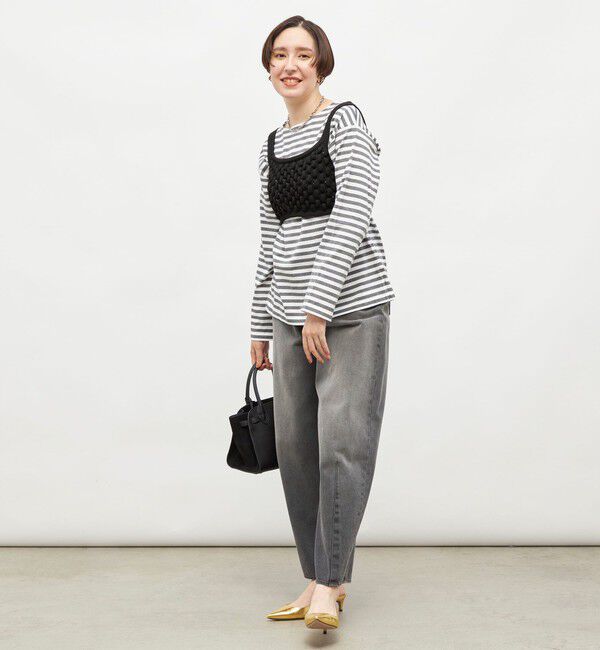 Laraaji「《手洗い可能》3D柄ビスチェ」|ニット・セーター|