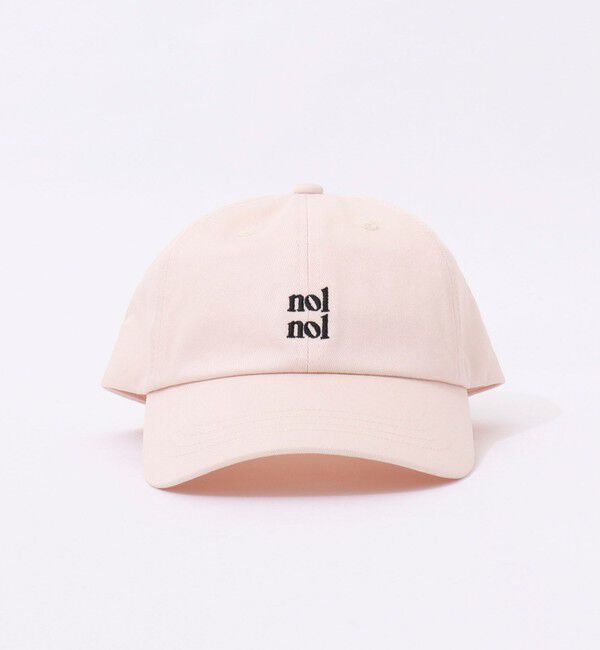 NOLLEY'S「【nolnol/ノルノル】ロゴ刺繍キャップ」|キャップ・キャスケット|