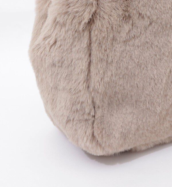 NOLLEY'S「ひねり金具付きファートートバッグ」|トートバッグ|