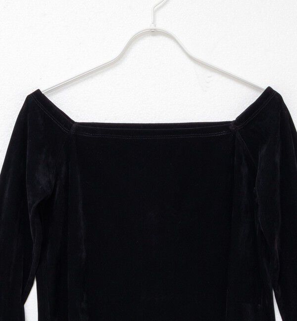 MAQWEL「【MAQWEL/マクウェル】ウォッシャブルベロアレイヤードトップス」|Tシャツ・カットソー|