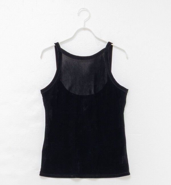 MAQWEL「【MAQWEL/マクウェル】ウォッシャブルベロアレイヤードトップス」|Tシャツ・カットソー|