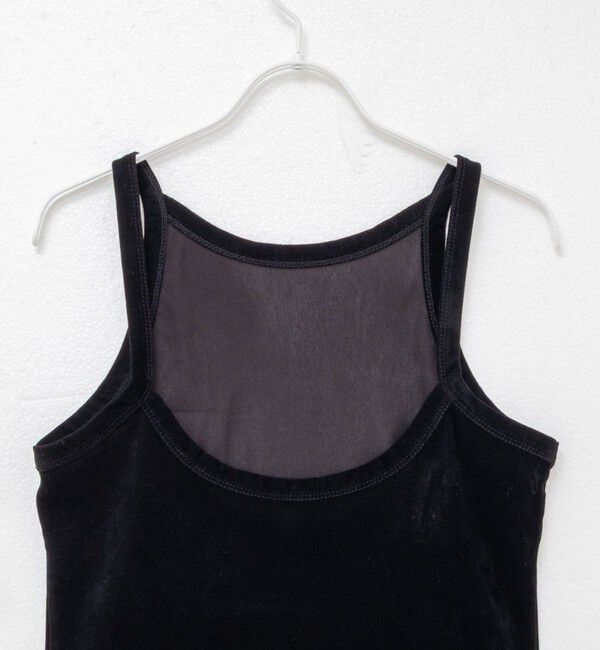 MAQWEL「【MAQWEL/マクウェル】ウォッシャブルベロアレイヤードトップス」|Tシャツ・カットソー|