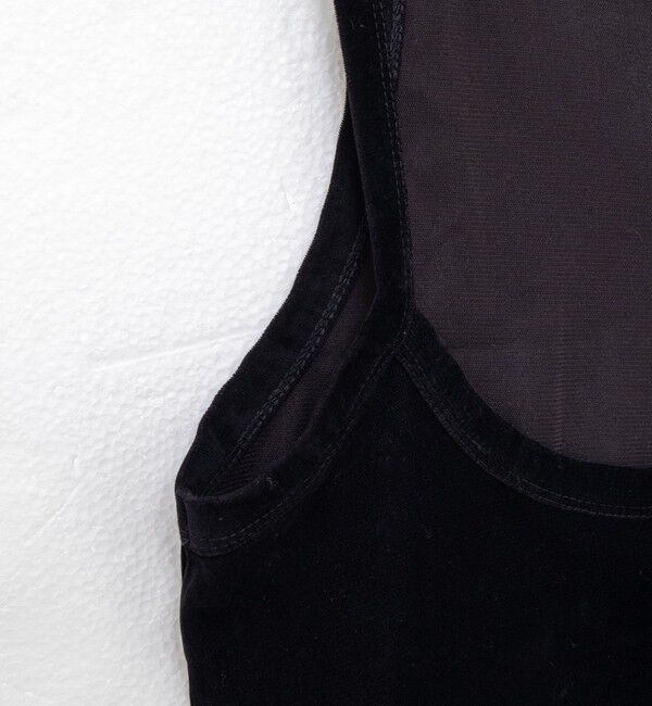 MAQWEL「【MAQWEL/マクウェル】ウォッシャブルベロアレイヤードトップス」|Tシャツ・カットソー|