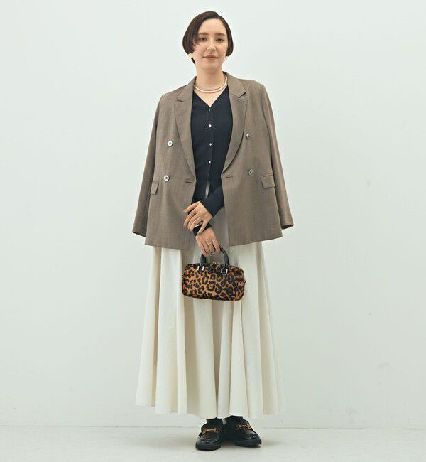 NOLLEY'S「ウォッシャブルダブルジャケット」|テーラードジャケット|