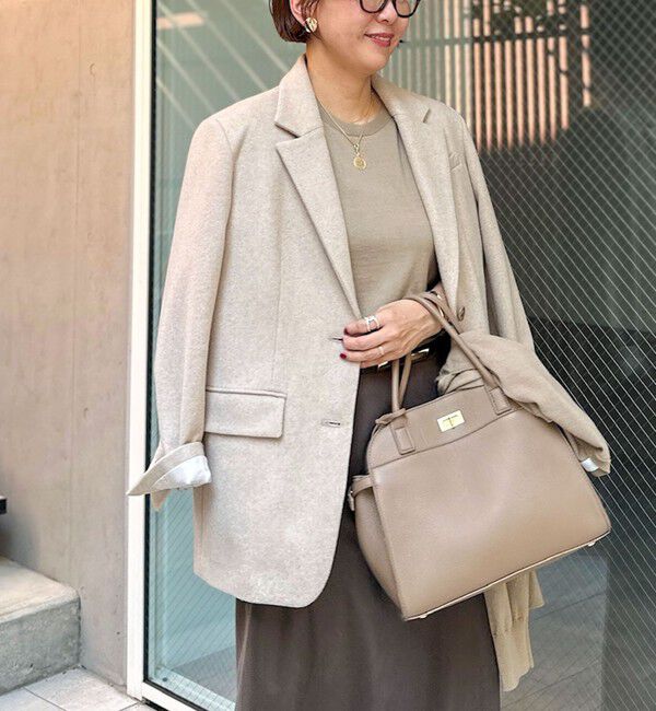 NOLLEY'S sophi「ショートビーバーテーラードジャケット」|テーラードジャケット|