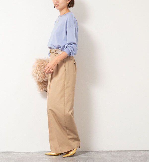 NOLLEY'S「《手洗い可能》《アンサンブル対応》バウンドウールクルーネックプルオーバー」|ニット・セーター|