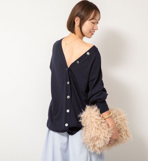 NOLLEY'S「《手洗い可能》《アンサンブル対応》バウンドウール3WAYカーディガン」|カーディガン|