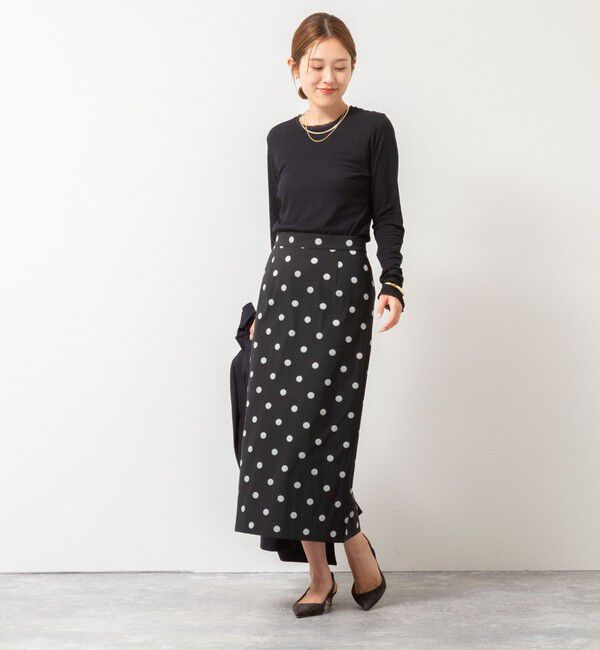 NOLLEY'S「ウォッシャブルシアーフライスロンT」|Tシャツ・カットソー|