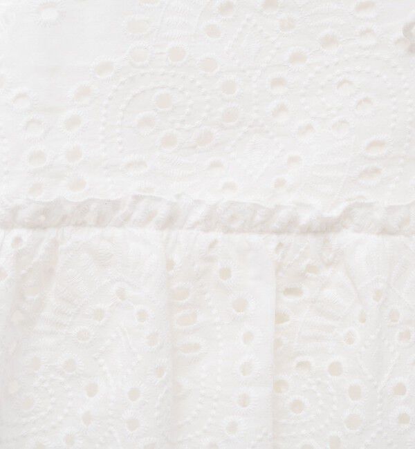 MAQWEL「【MAQWEL/マクウェル】《セットアップ対応》ウォッシャブルエンブロイダリーレースベスト」|ベスト・ジレ|