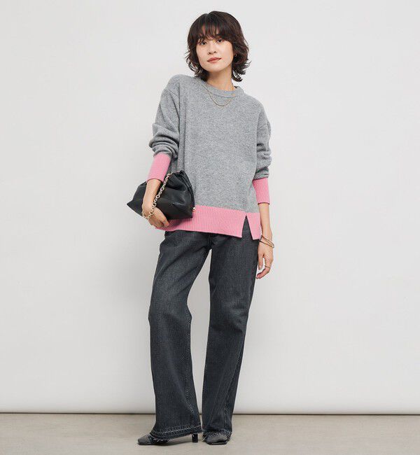 NOLLEY'S「5Gノアリスクルーネックプルオーバーニット」|ニット・セーター|