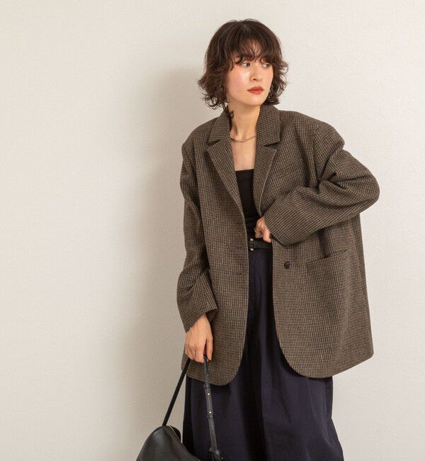 MAQWEL「【MAQWEL/マクウェル】オーバージャケット」|テーラードジャケット|